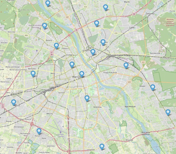 Bukamcherzy warszawa mapa