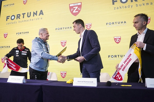 Fortuna podpisuje umowę sponsorską z PZN - Bukmacherzy.com