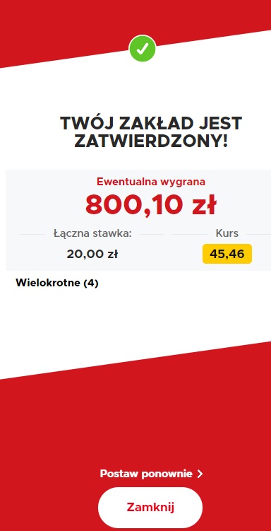 Zatwierdzenie zakładu bukmacherskiego w Betclic - opis w Bukmacherzy.com