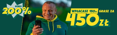 Aktualny bonus 200% od wpłaty w Betfan